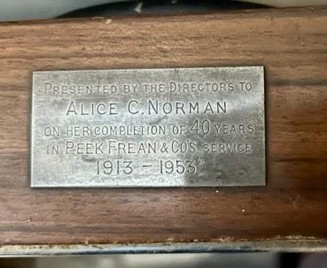 Peek Frean, Alice C. Norman 1913-1953..png
