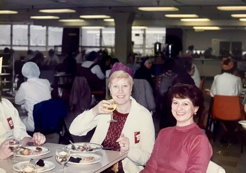 Peek Frean, Christmas Party in the staff canteen..jpg