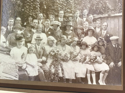 Old Kent Road Wedding c1920..png