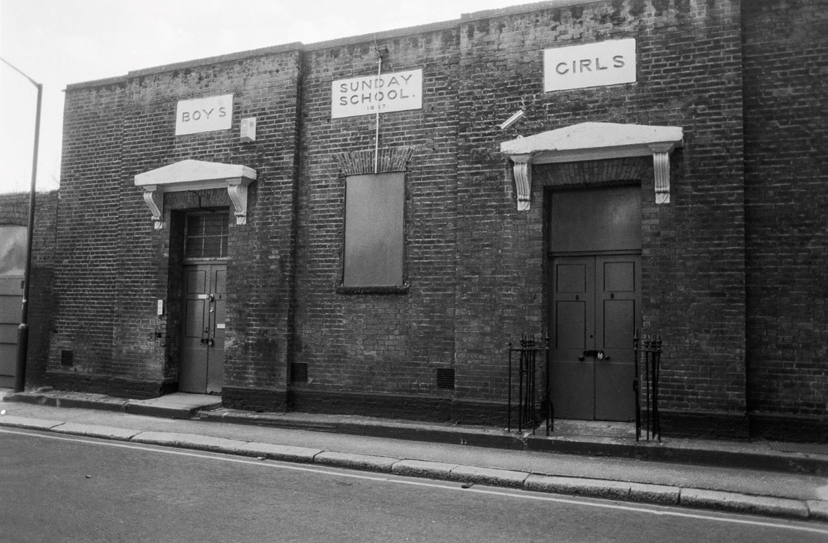 Rotary Street Sunday School, Southwark, off  Borough High  Street..jpg