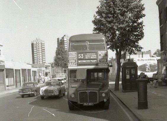 Old Kent Road junction Asylum Road. Background Tustin Estate..jpg