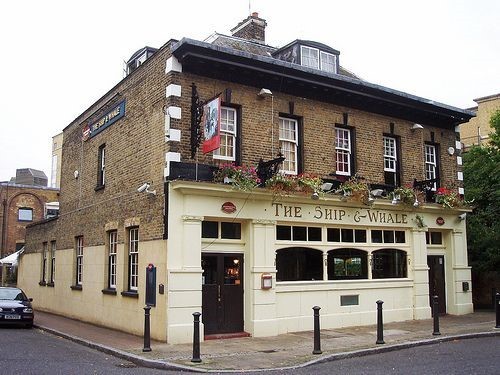 Ship & Whale Pub.Gulliver St. Rotherhithe..jpg