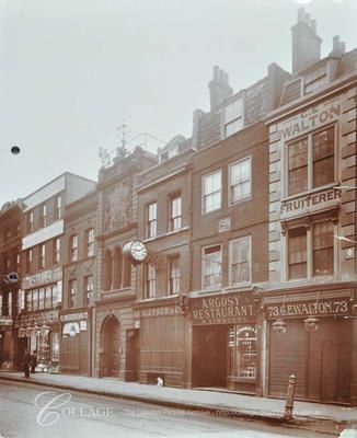 63-71 Borough High Street Number 67 with the arch doorway wasis W H & H LeMAY HOP FACTORS, 6973 is now Lloyd’s Bank. 2016..jpg