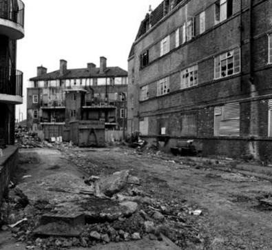 Redriff Estate,Rotherhithe. In the 1980s these flats were derelict.jpg