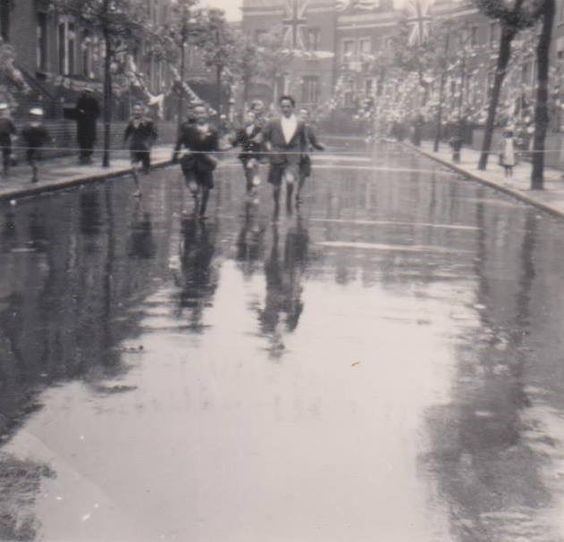 Lucey Road Bermondsey on The Queen Elizabeth the II Coronation Day June 1953 X.jpg