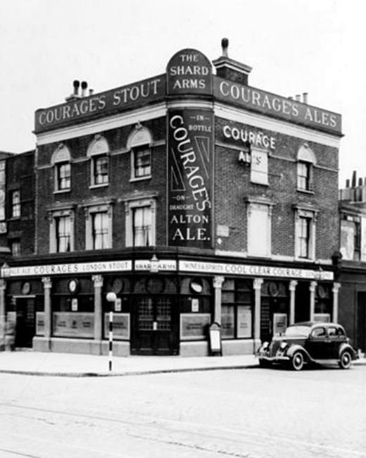 Shard Arms, 610 Old Kent Road - c 1950s   X.jpg