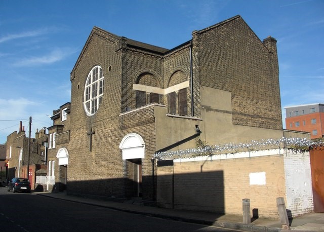 St Gertrudes Church. 1, Debnams Road, Rotherhithe. c 2010.  X.jpg