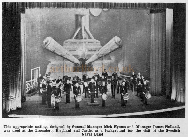 TROCADERO, SWEDISH BRASS BAND,1931..jpg