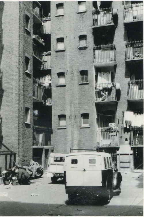 Scovell Road, D Block Queens Blds Square or area around 1956.jpg