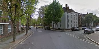 GEORGE ROW. WOLSELEY STREET to the right. 2017, tall building behind tree’s..jpg