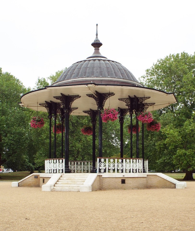 Southwark Park Bandstand c 2011. Some changes but still looks good..jpg