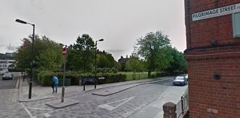 Fox’s Buildings site is opposite where the green park is,2017..jpg