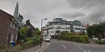 Pilgrimage Street 2017, Looking Towards Long Lane. Manciple Street on right..jpg