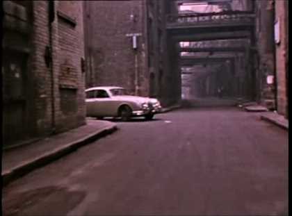 Film Clegg, another car appears, Shad Thames at the junction with Curlew Street..jpg