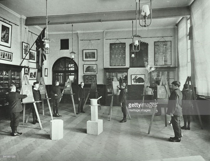 Southwark Park Road Alma Boys School, Bermondsey, 1908.jpg