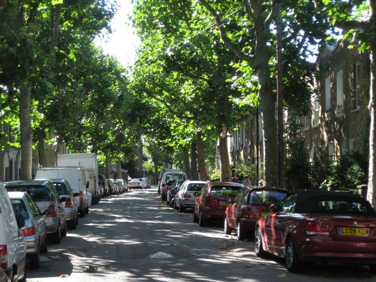 Alma Grove is a survivor of the Metropolitan Borough of Bermondsey street beautification policies of the 1920s and 1930s.jpg