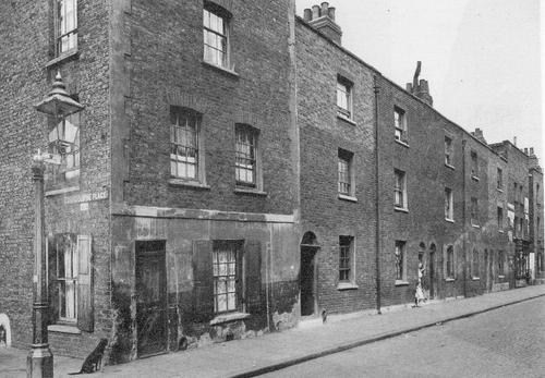 In 1891, John Thomas Collier Lived at his parent’s address, 45 Cherry Garden Street, Bermondsey..jpg