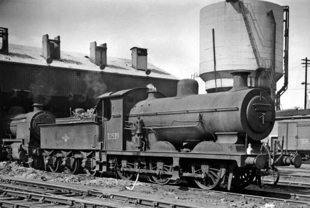 Bricklayer's Arms Locomotive Depot 1959. No. 32539 built in 1900, rebuilt in June 1924 and withdrawn in 1961..jpg