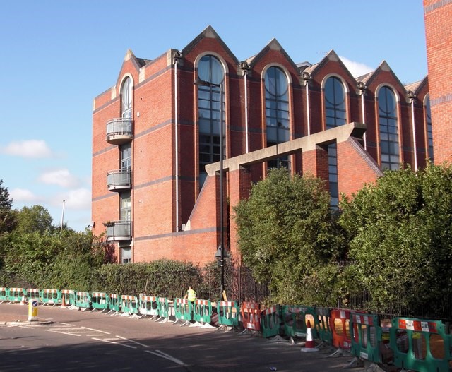 St Marychurch Street, Europa pub (site of) Rotherhithe, Just in front of the lefthand edge of this reasonably new building, marks the site of the Europa Pub..jpg