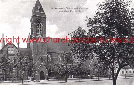 New Kent Road, St Andrews church, corner of Theobald Street. 2.jpg