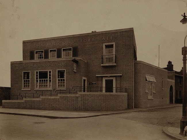 Marlborough Arms, 77 Marlborough Road, now Grove. Demolished in 2004 and replaced with flats..jpg