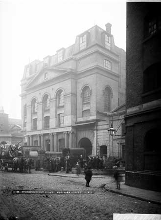 New Park Street Chapel, Southwark, now Park Street.  X.jpg