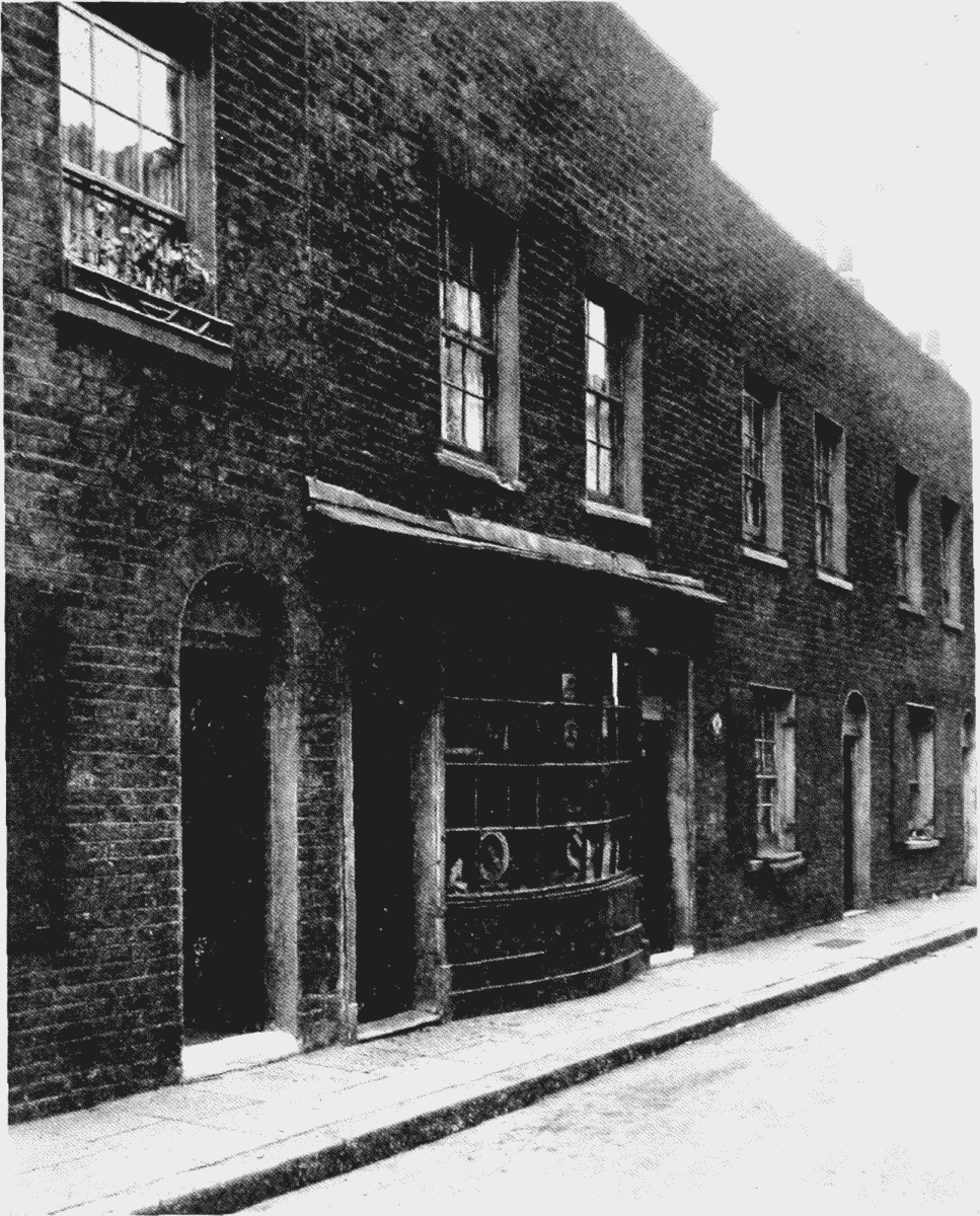 Miniver Street, 1938, Blackfriars, no longer there..gif