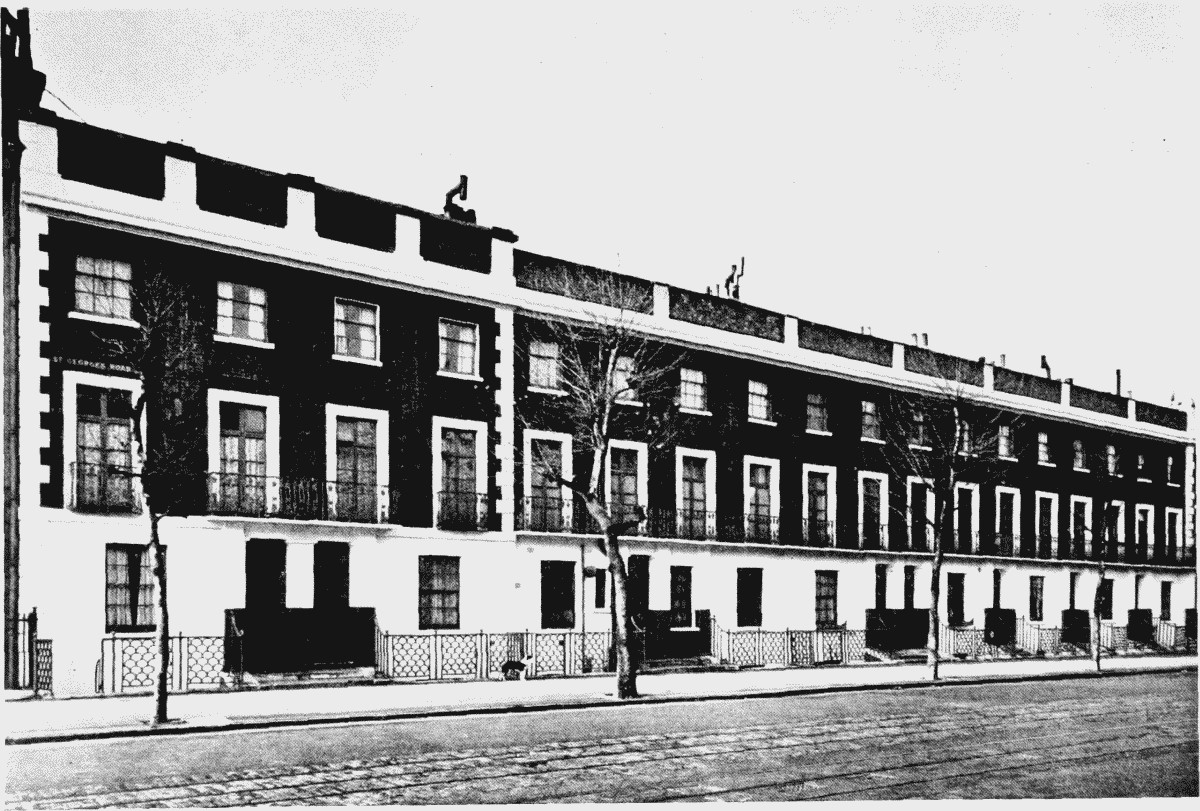 St. George's Road, 1952, numbers 105 to 121..jpg