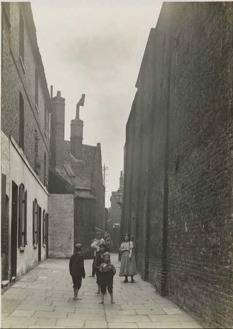 Outside of the Marshalsea Prison, during the time of Charles Dickens..jpg