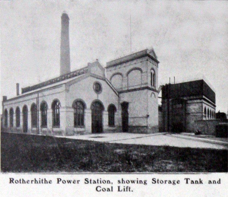 Renforth Street, Rotherhithe Power Station. 1906. 1.jpg