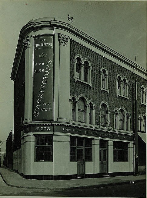 Southampton Way, Camberwell, 203.  The Shakespeare Pub.jpg