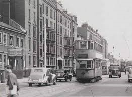 Old Kent Road, Bricklayers Railway Depot on left..jpg