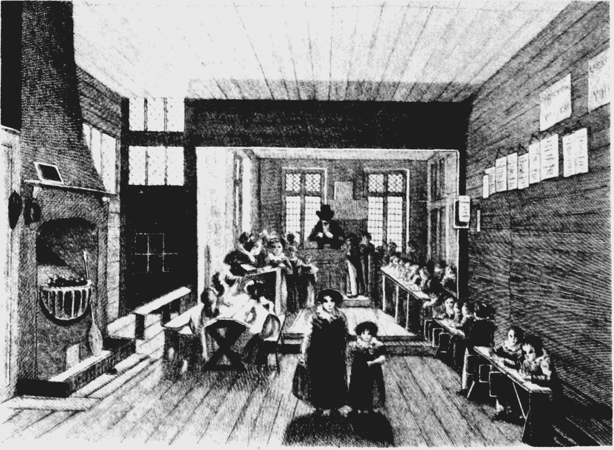 Zoar Street,the schoolroom under the meeting house.gif