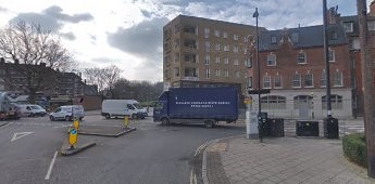 Rodney Road same location,2018,site of The Rose & Crown. the white building..jpg
