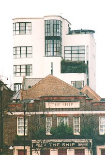 The Ship pub in St Marychurch Street, behind is the Princes Tower which sits on the site of the old Prince's Wharf and Prince's Stairs. at the start of Elephant Lane..jpg