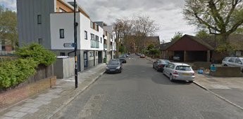 Camilla Road, roughly the same location 2018. Pub was on the left, corner with Fort Road..jpg