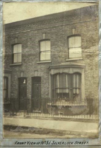 Silverlock Street, Sadly in 1893 Jane Thompson was murdered at 51 Silverlock Street..jpg
