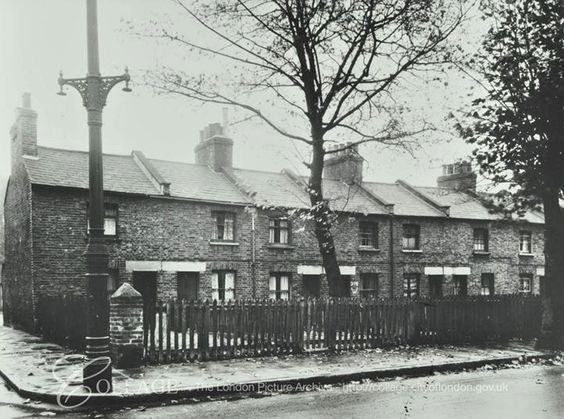 Southwark Park Road numbers 372-384. Bermondsey in 1953.jpg