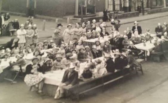 Olmar Street Bermondsey, Street Party for Queen's Coronation in June 1953, 3.jpg