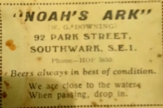 Noah’s Ark Pub, Bankside,1930s X.jpg