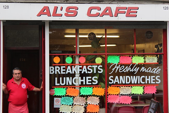 Bermondsey Street, Al’s Cafe has won the South of the River photo competition run by the National Portrait Gallery c2017..jpg