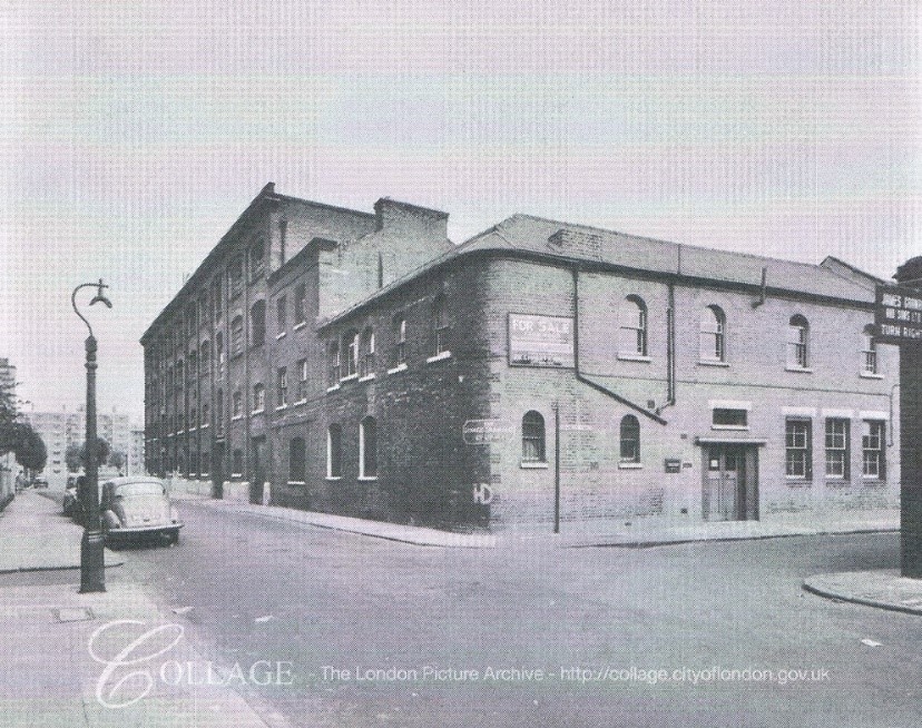 The Grange corner of Grange Yard, Grange Tannery, c1959.  X.jpg