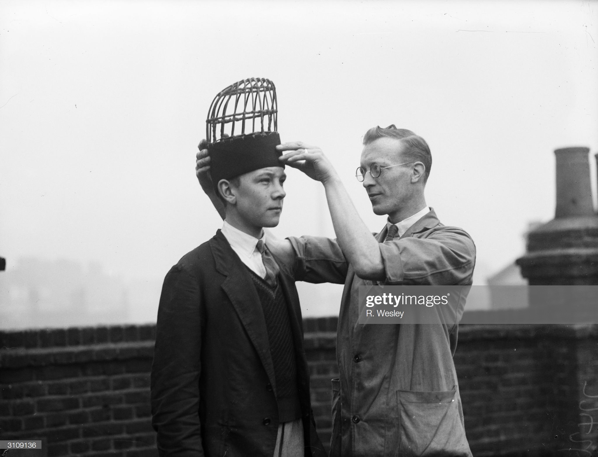 Tooley Street 1934, I think this is Hobson’s not Robson’s,fitting of a busby.  X.jpg