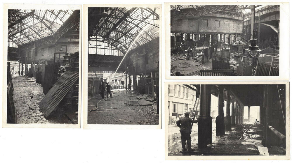 Borough Market, Southwark Aftermath of  Market Fire 1939.  X.png