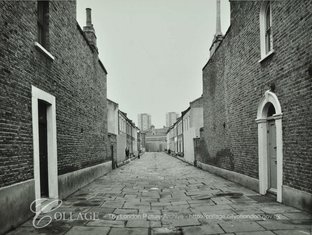 Aulay Street, looking north from Olmar Street 1971..png