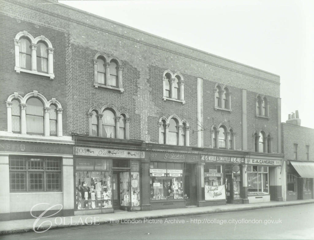 Southampton Way, No 205-221, c1955.  X.png