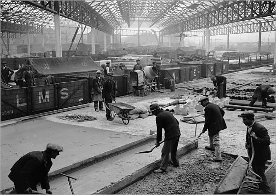 Bricklayers Arms Goods Station, 5 January 1932.jpg