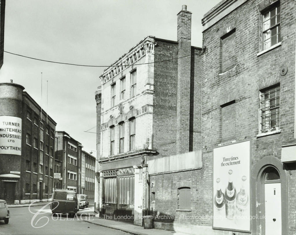 Morocco Street,No. 2, looking towards Bermondsey Street c1969. X.png