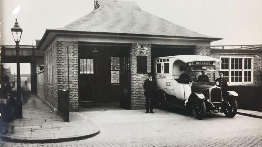 Ilderton Road, Old Kent Road Ambulance Station, in its heyday.   X.png