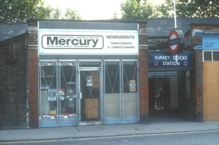 Surrey Docks (now Surrey Quays) station.   X.png